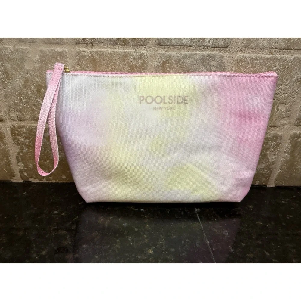 Poolside New York Zip Travel Makeup Bag Wet/Dry Pouch Beach Bag